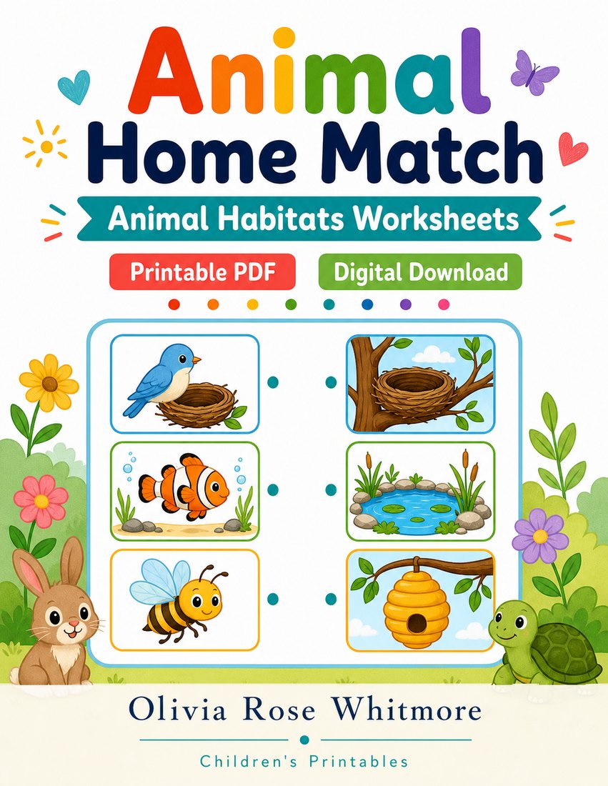 Preview: Animal Home Match