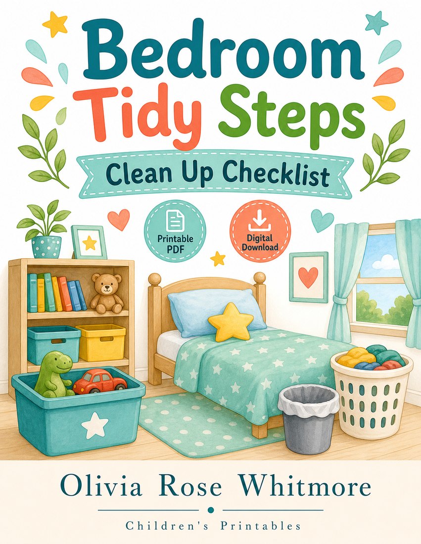 Preview: Bedroom Tidy Steps