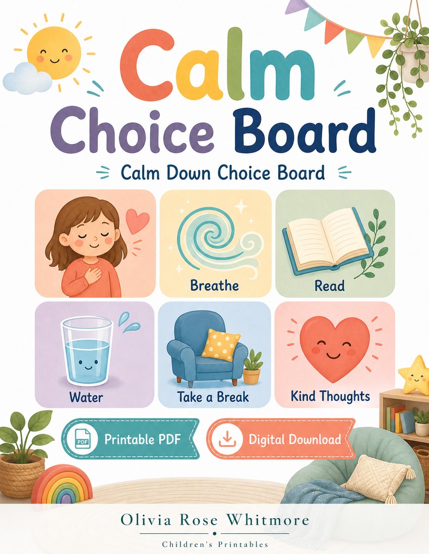 Preview: Calm Choice Board