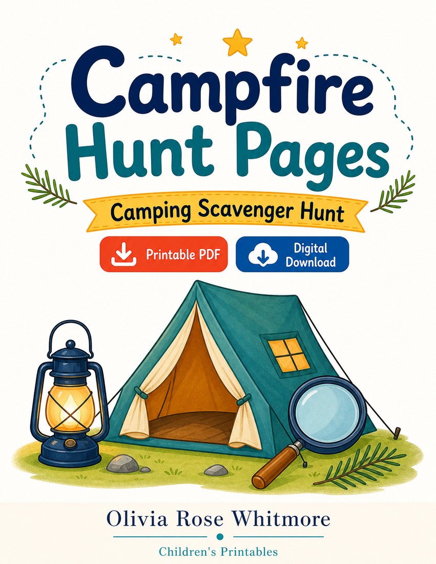 Preview: Campfire Hunt Pages
