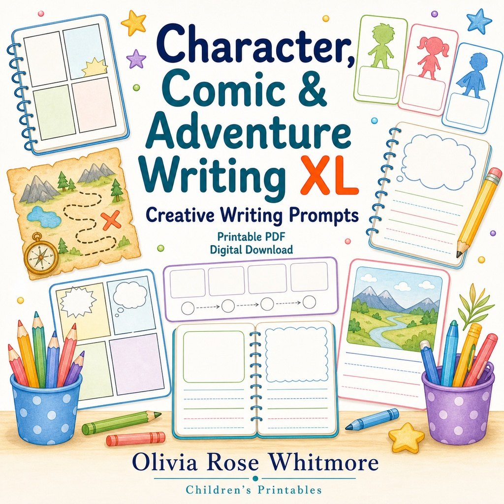 Preview: Character, Comic & Adventure Writing XL