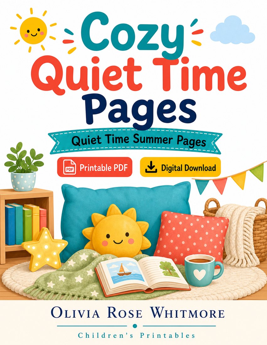 Preview: Cozy Quiet Time Pages
