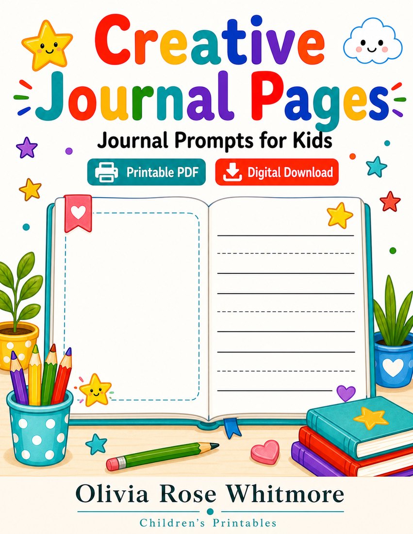 Preview: Creative Journal Pages