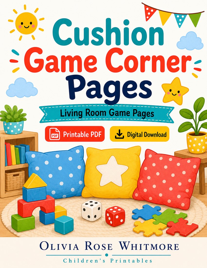 Preview: Cushion Game Corner Pages