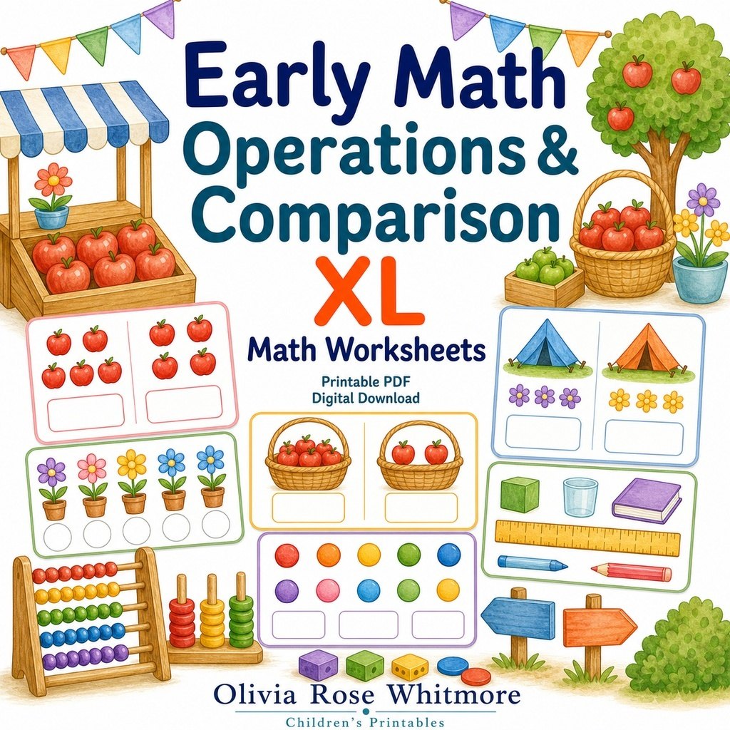 Preview: Early Math Operations & Comparison XL