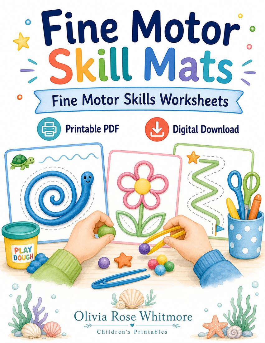 Preview: Fine Motor Skill Mats