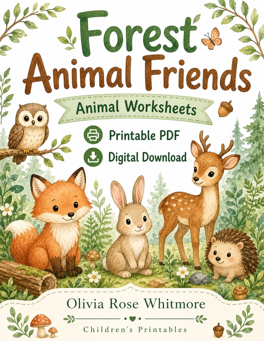 Preview: Forest Animal Friends