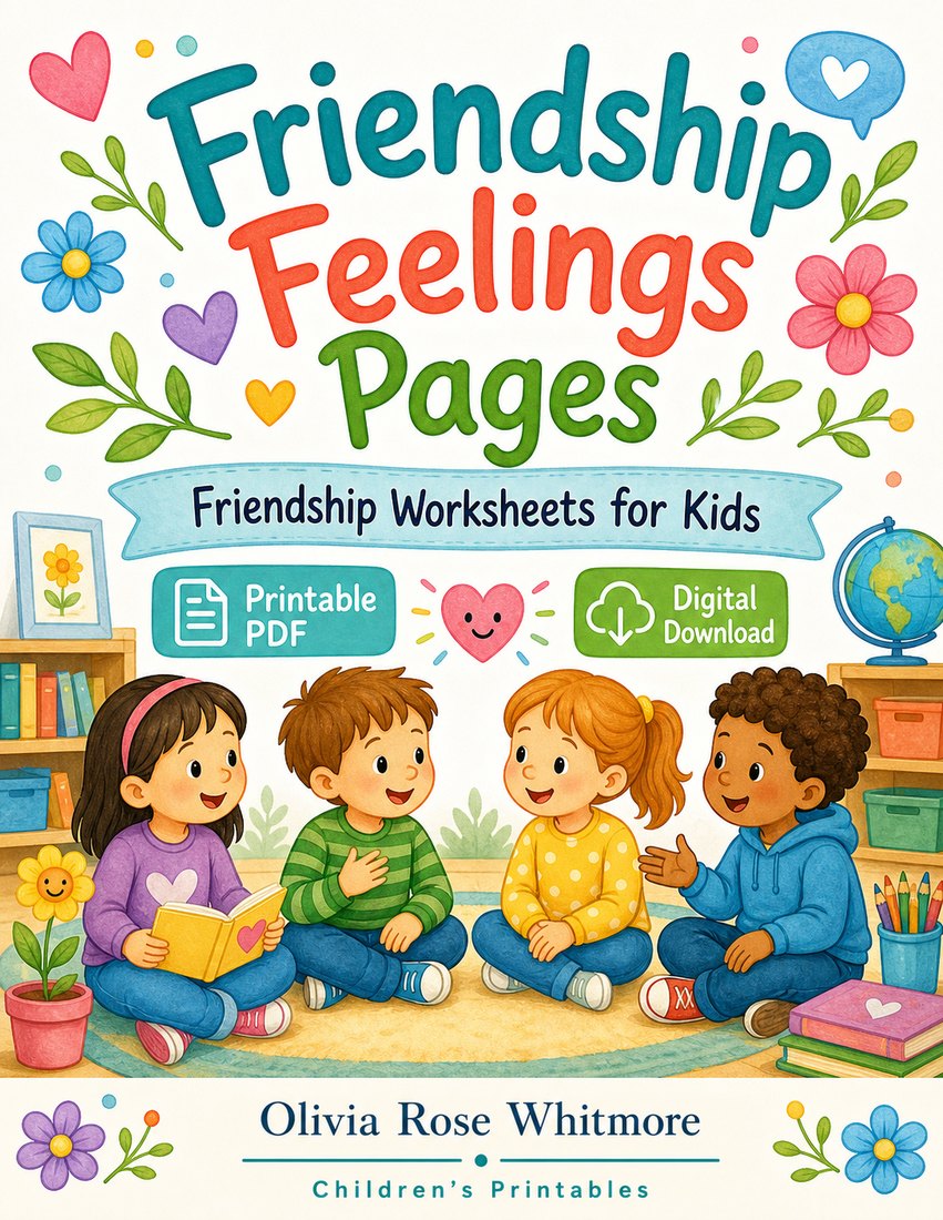 Preview: Friendship Feelings Pages