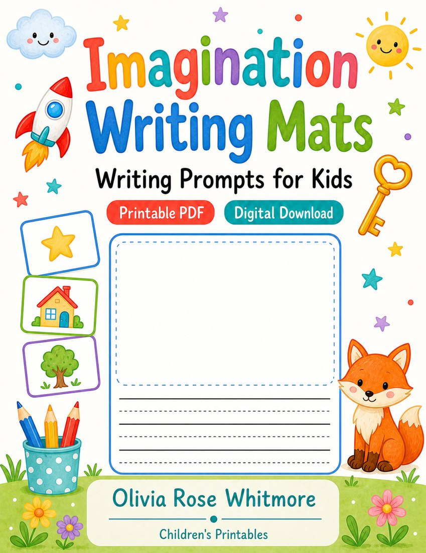 Preview: Imagination Writing Mats