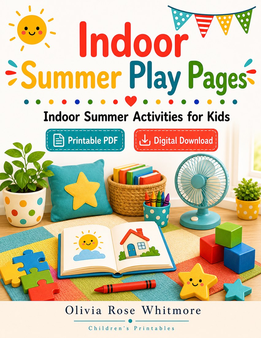 Preview: Indoor Summer Play Pages