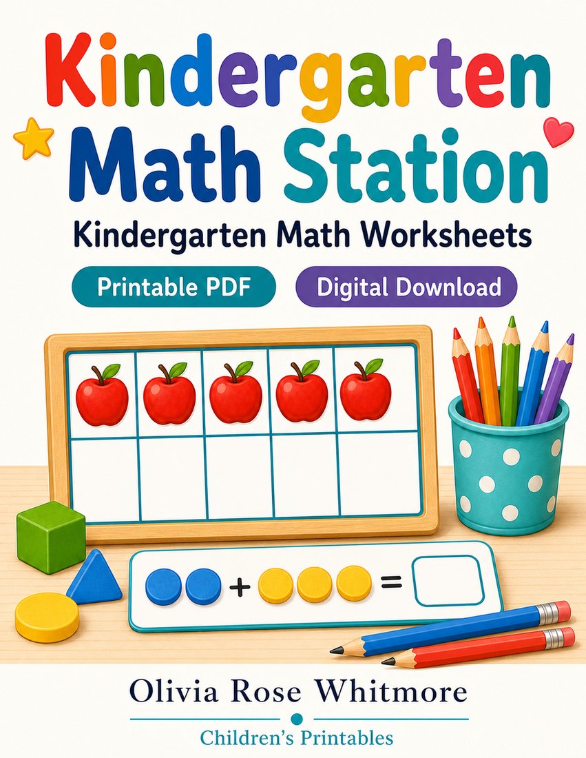 Preview: Kindergarten Math Station