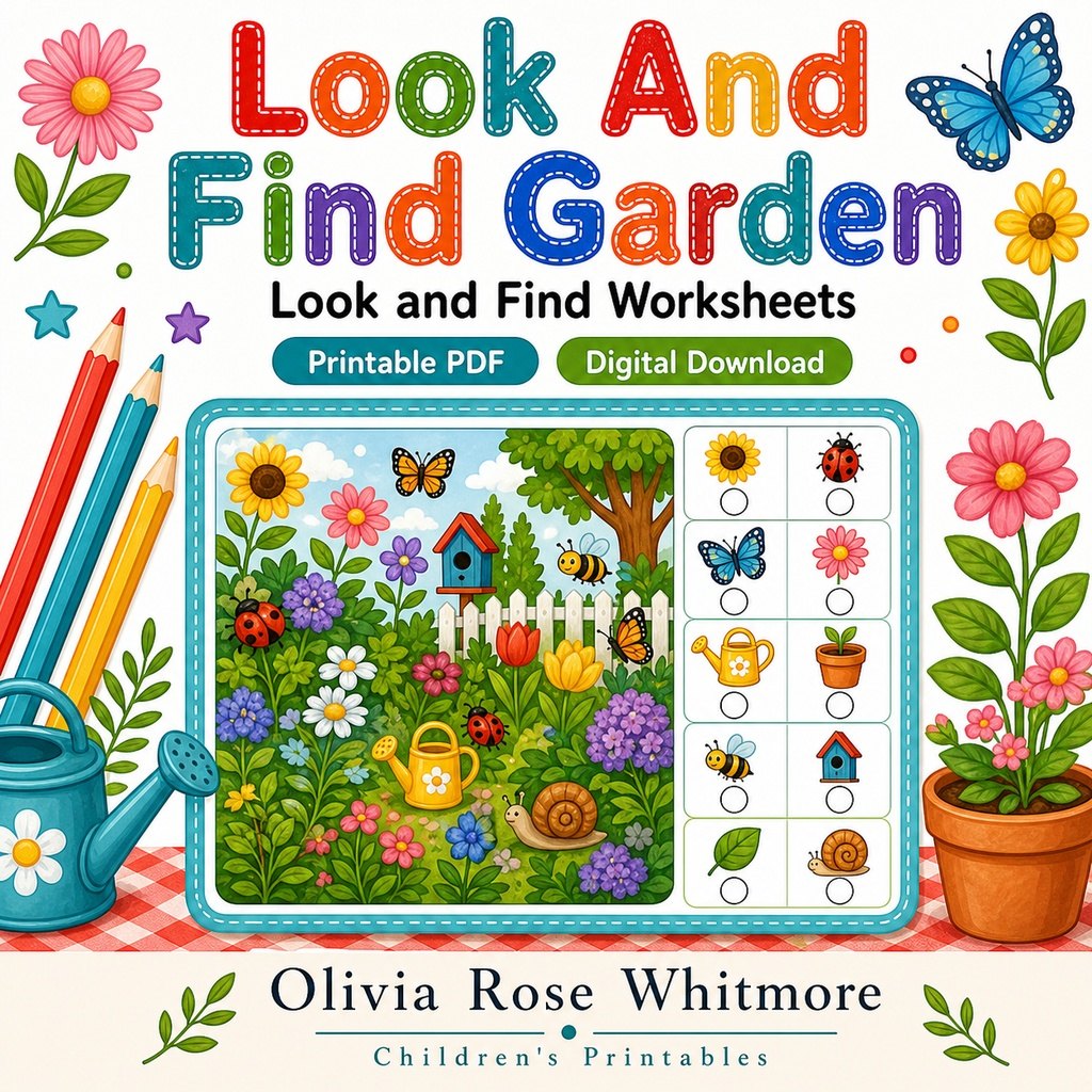 Preview: Look And Find Garden