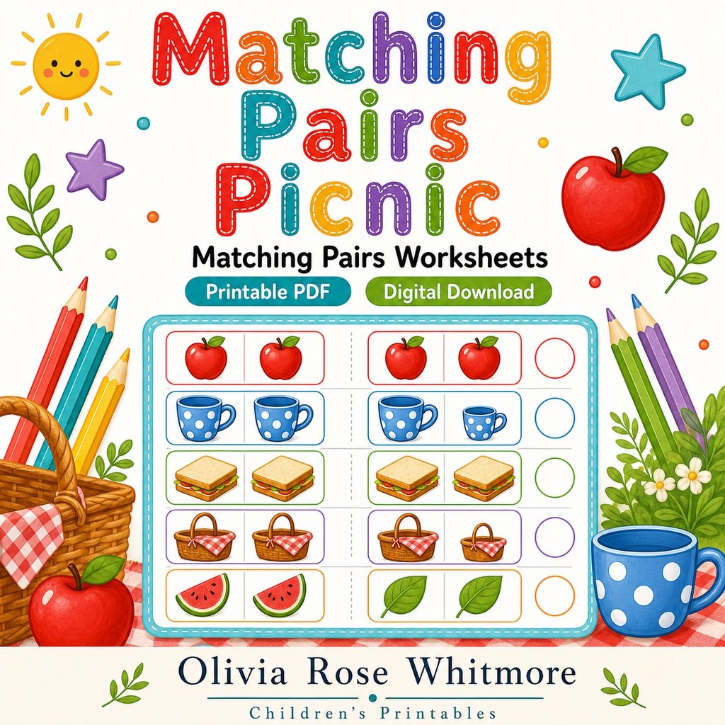 Preview: Matching Pairs Picnic
