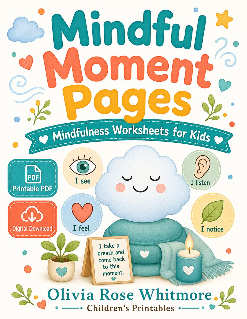 Preview: Mindful Moment Pages