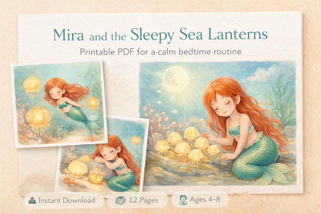 Preview: Mira and the Sleepy Sea Lanterns