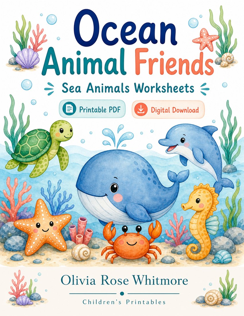 Preview: Ocean Animal Friends