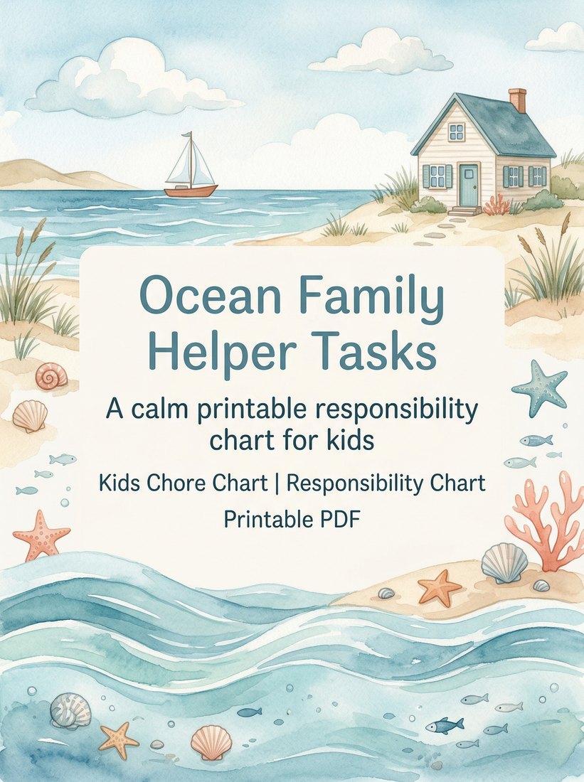 Preview: Ocean Family Helper Tasks