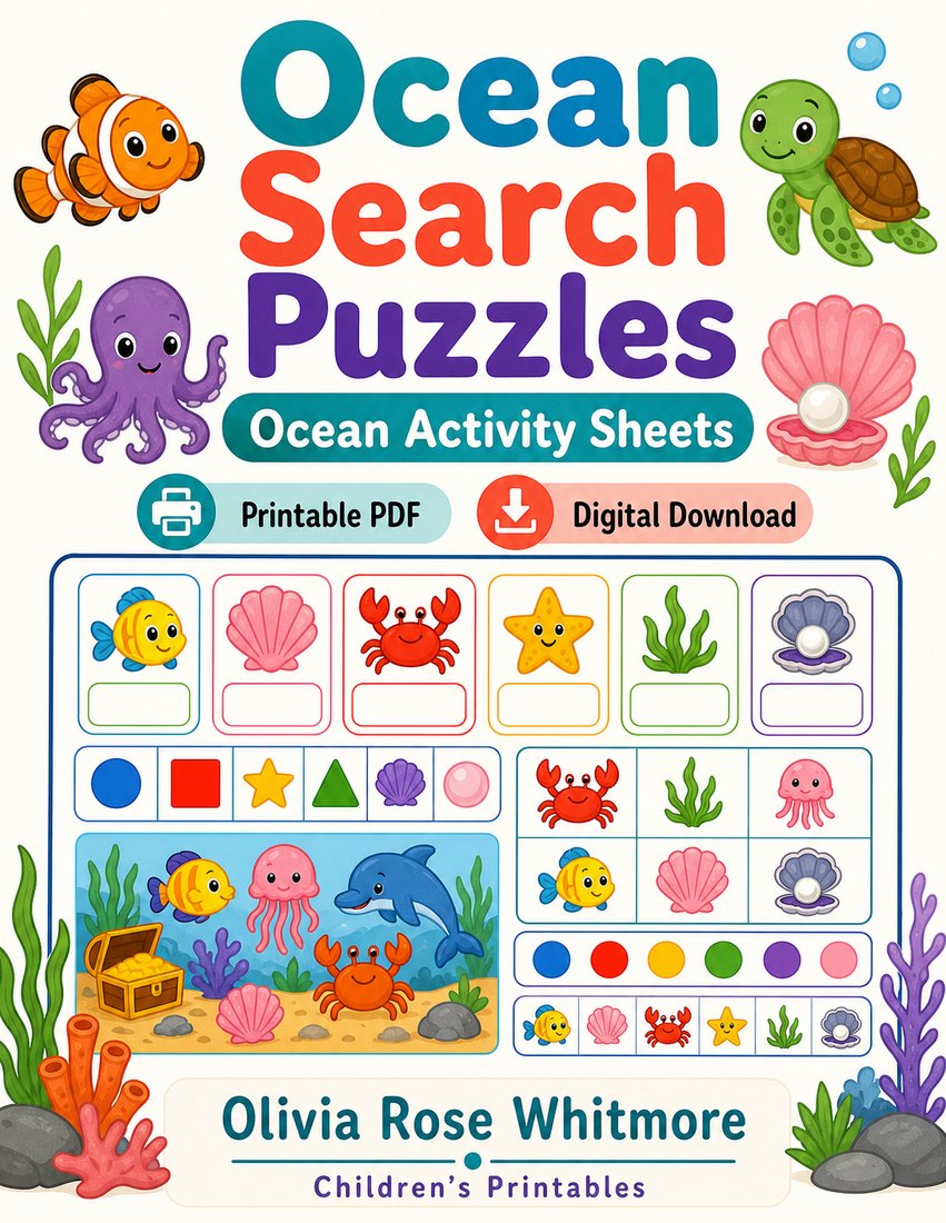 Preview: Ocean Search Puzzles