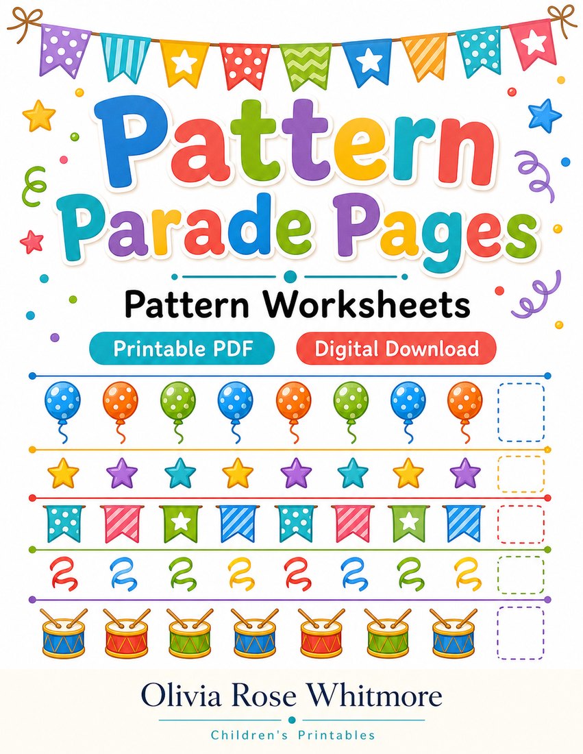 Preview: Pattern Parade Pages