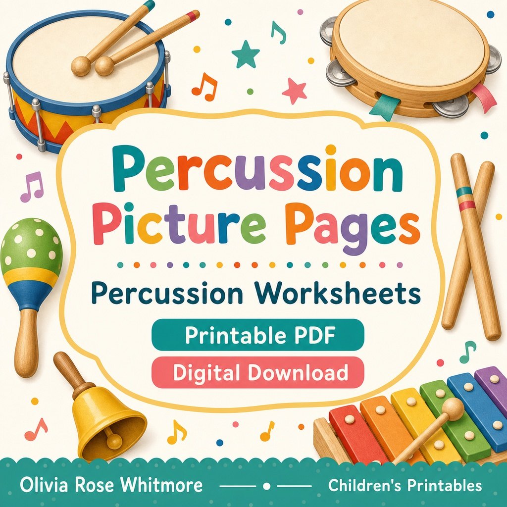 Preview: Percussion Picture Pages