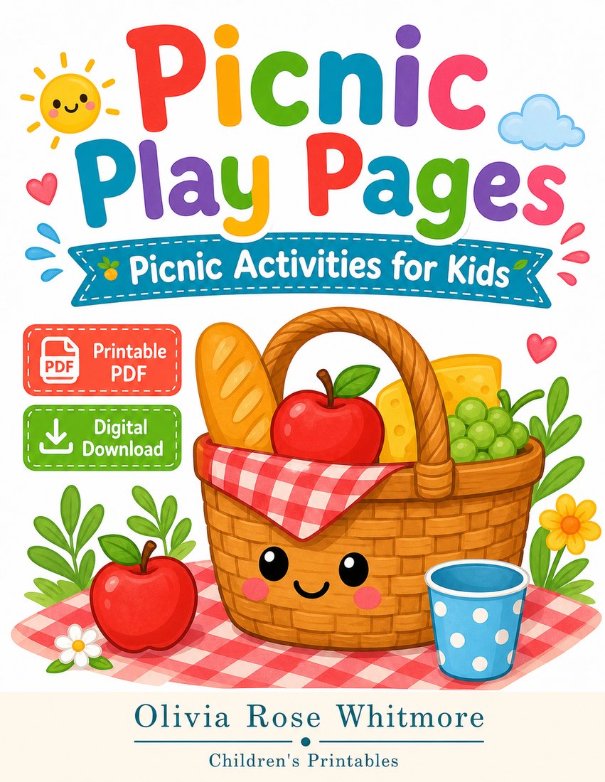 Preview: Picnic Play Pages
