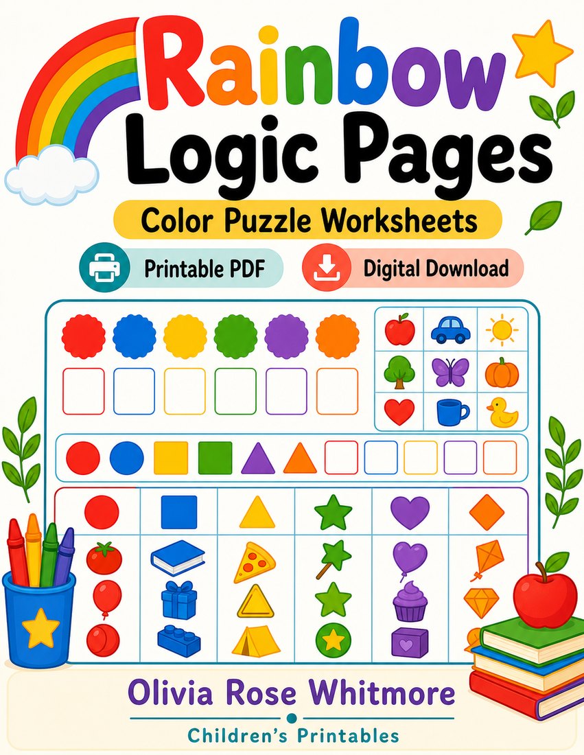 Preview: Rainbow Logic Pages