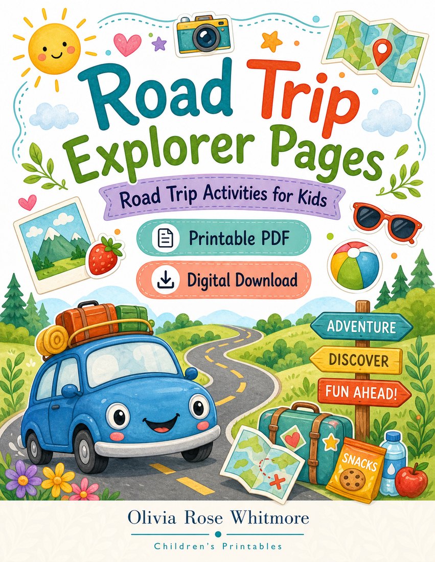 Preview: Road Trip Explorer Pages