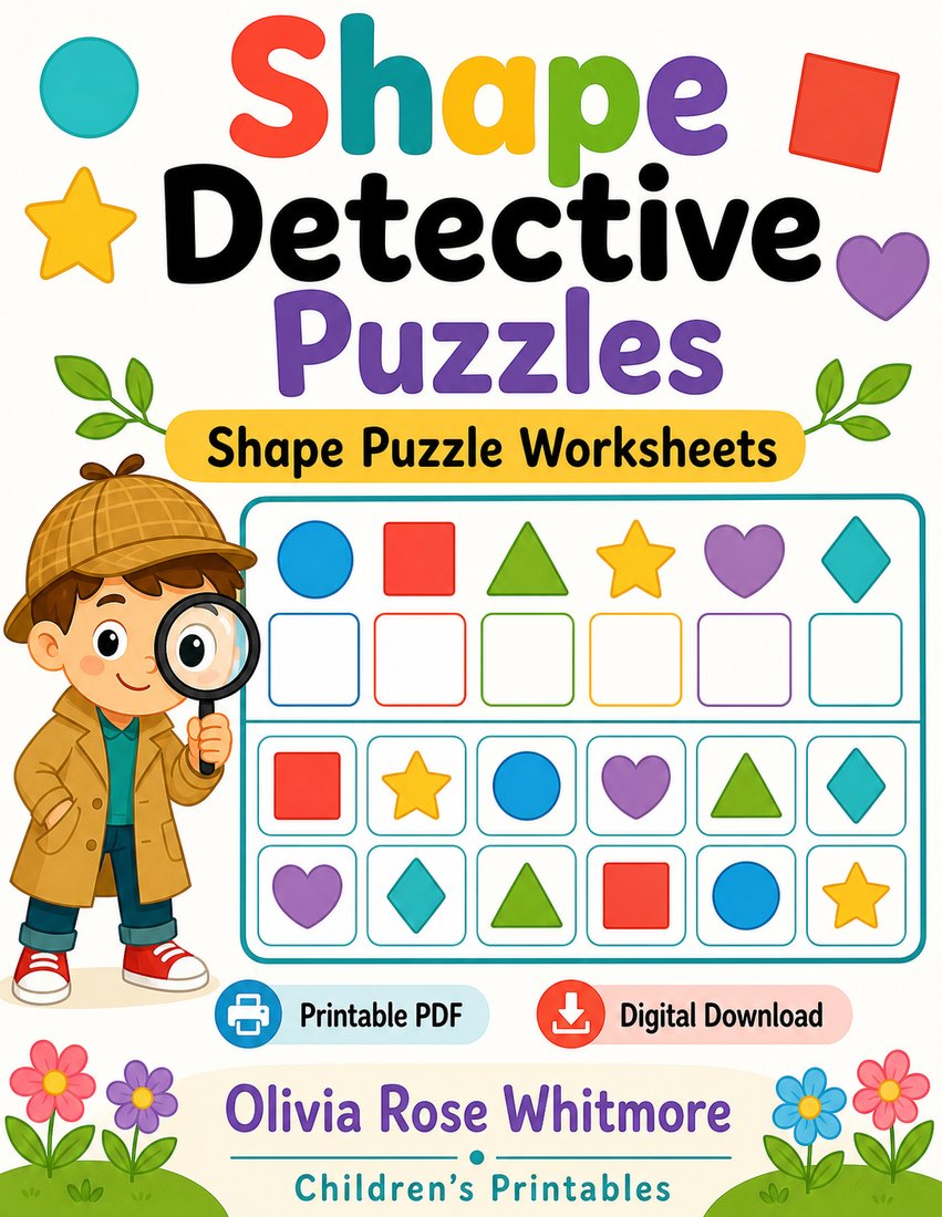 Preview: Shape Detective Puzzles
