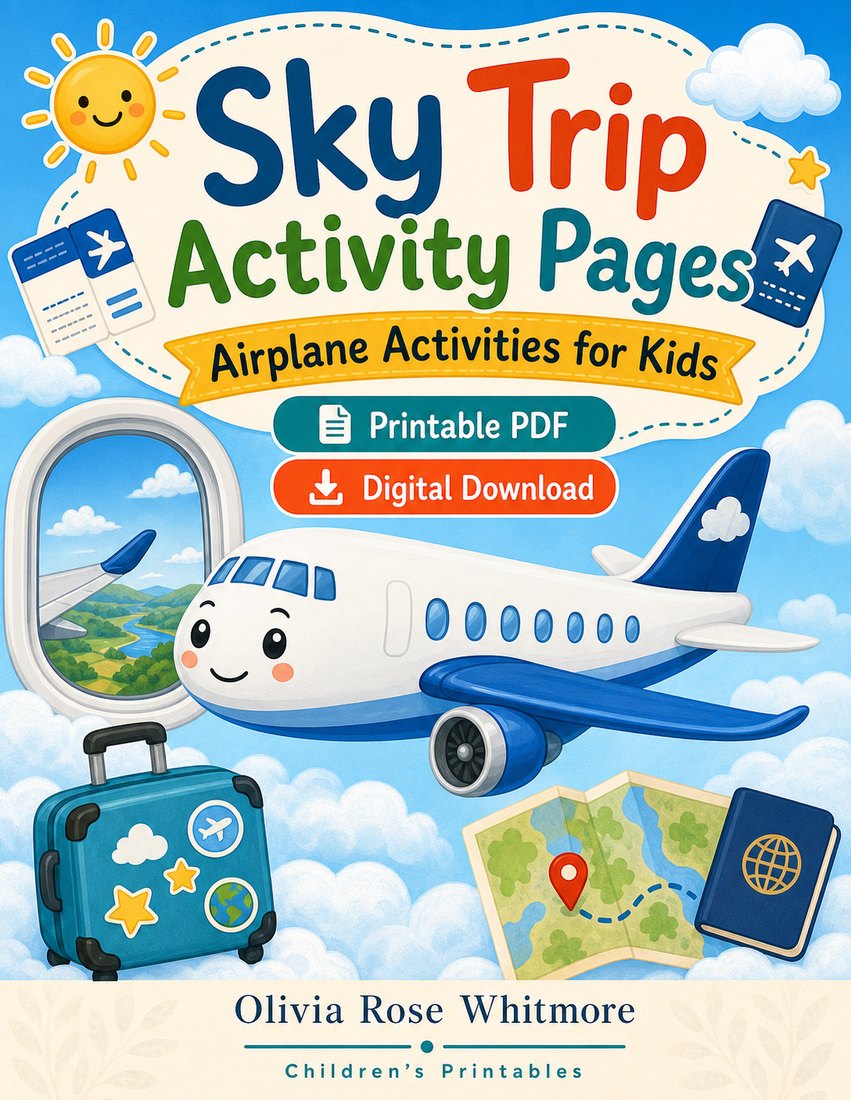 Preview: Sky Trip Activity Pages