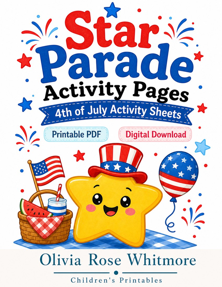 Preview: Star Parade Activity Pages