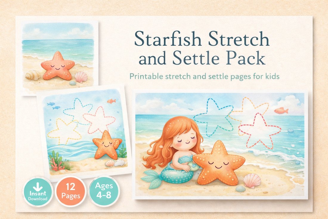Preview: Starfish Stretch and Settle Pack