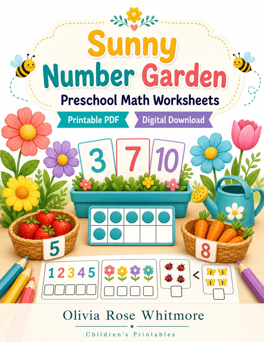 Preview: Sunny Number Garden