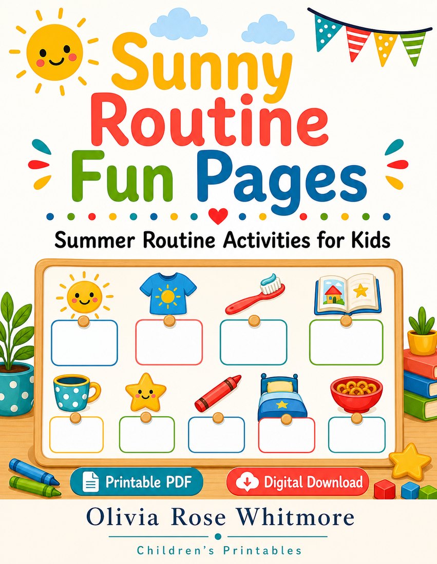 Preview: Sunny Routine Fun Pages
