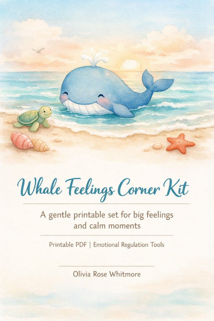 Preview: Whale Feelings Corner Kit