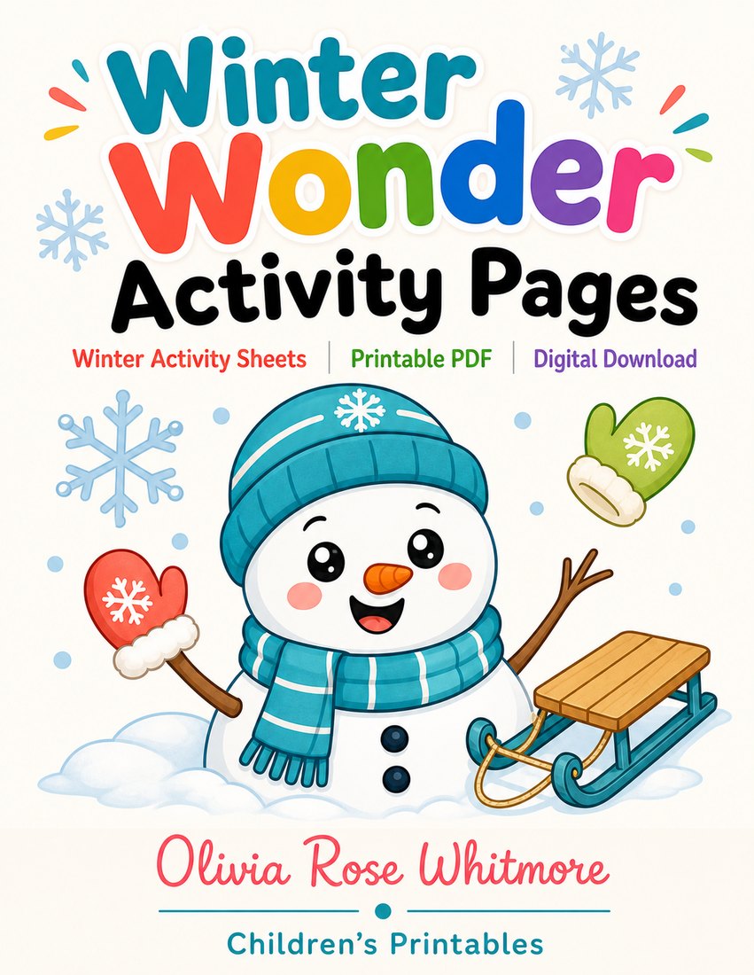 Preview: Winter Wonder Activity Pages