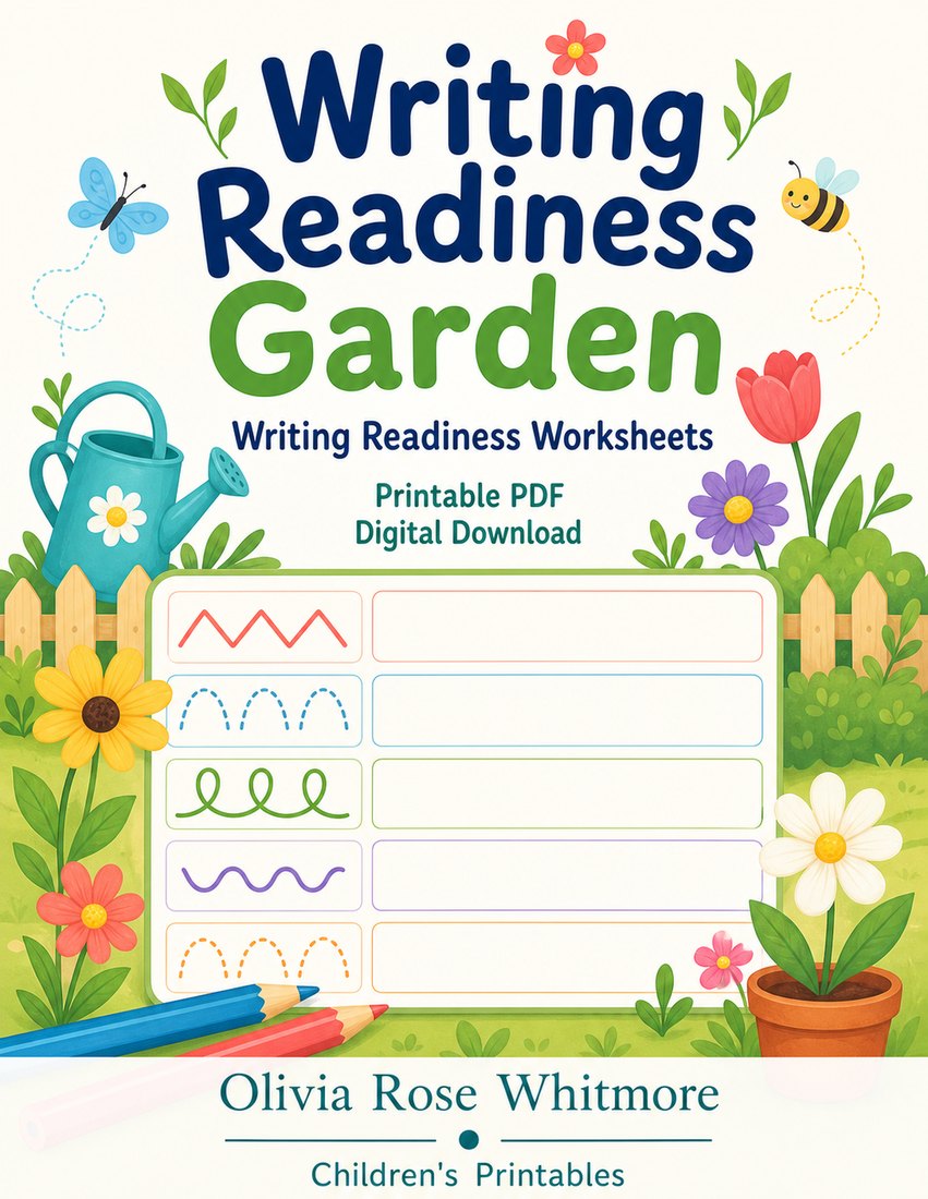 Preview: Writing Readiness Garden